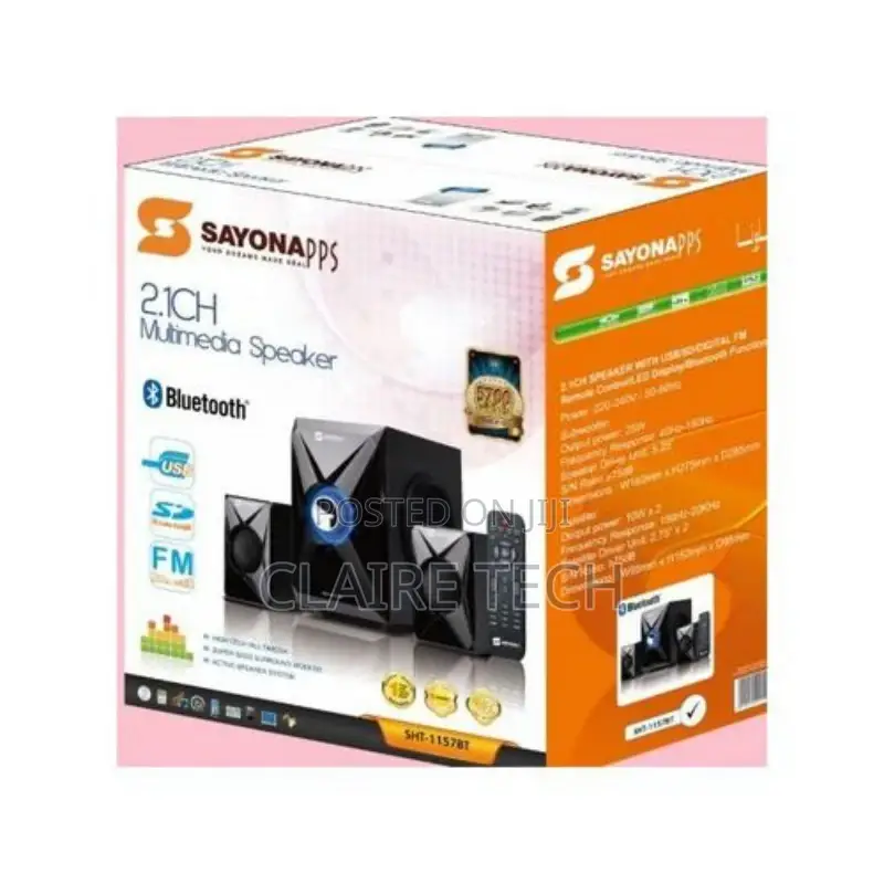 Sayonapps 2.1 Multimedia Speaker