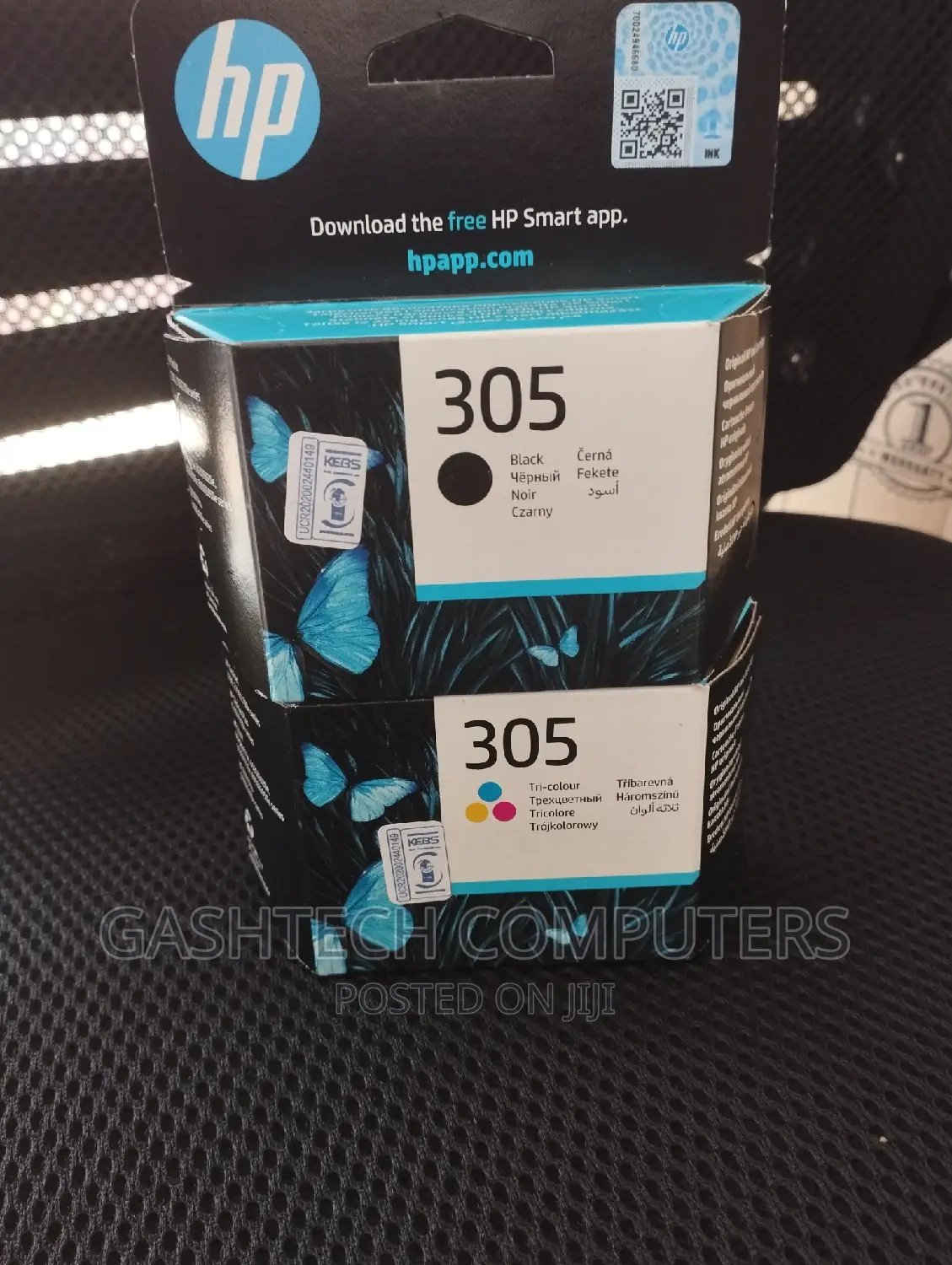 Hp Deskjet 2710 Hp 305 Original Ink Cartridge - Black