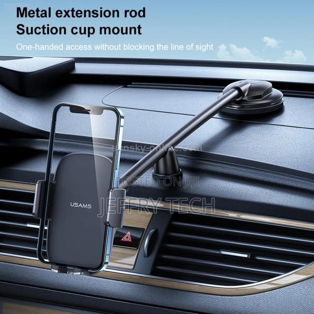 USAMS US-ZJ065 Car Center Console Windshield Mobile Phone Ho