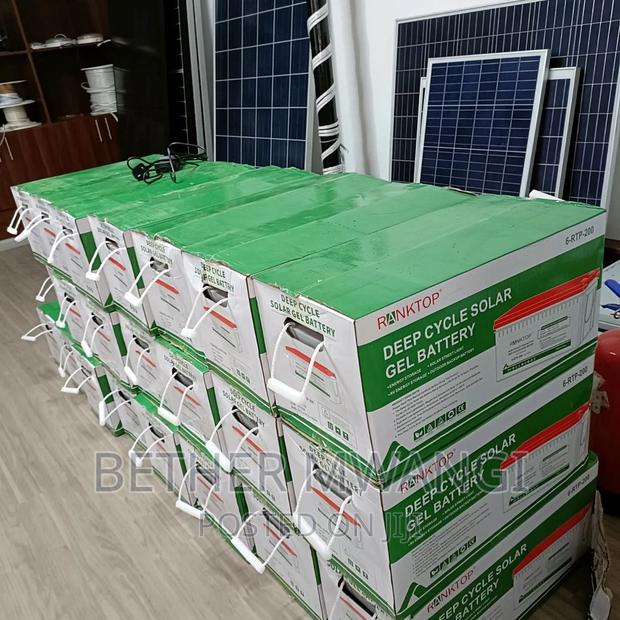 Solar Gel Battery in Kenya - thumbnail 2