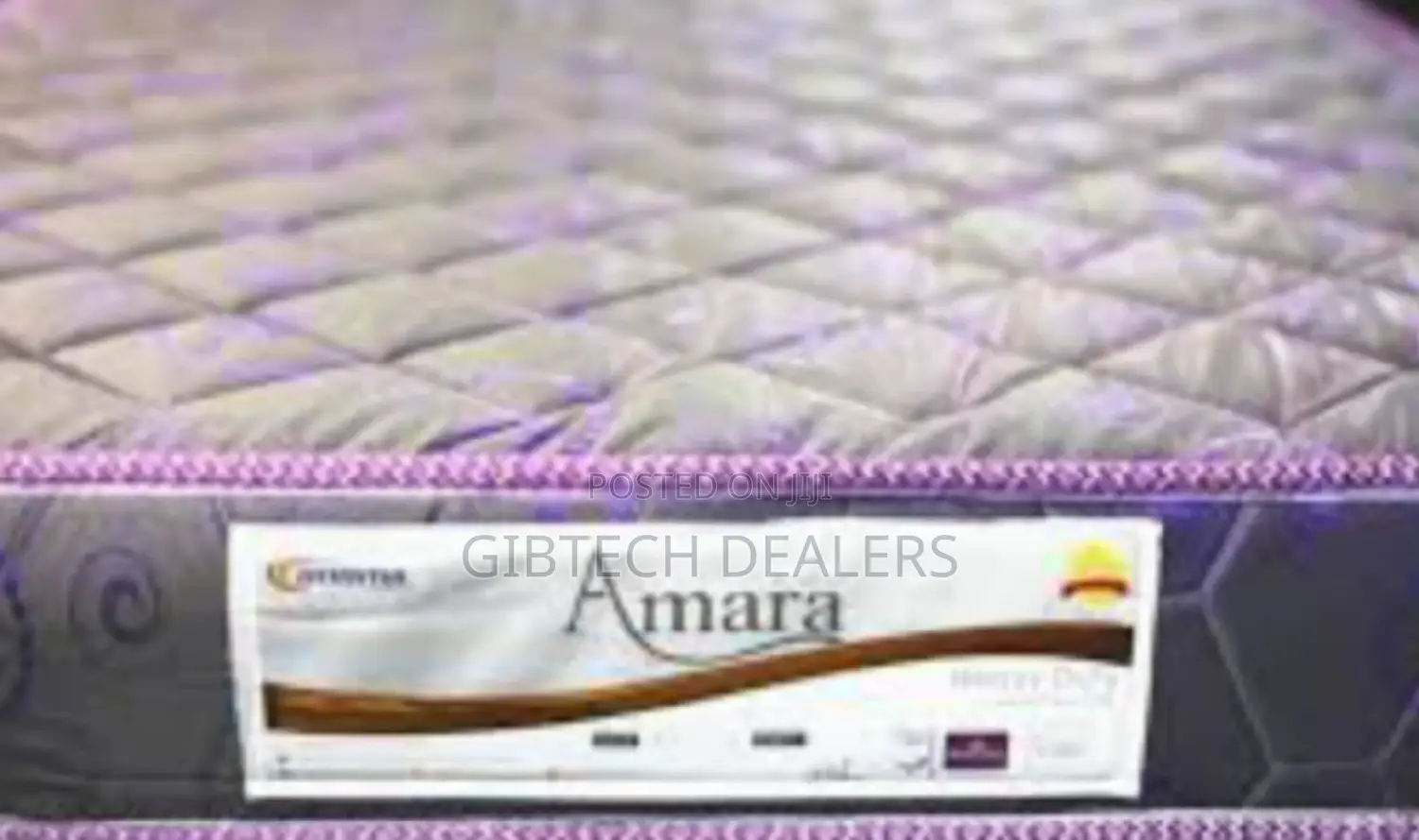 4.5*6 Medium Density Mattress 8 Inches Quilted