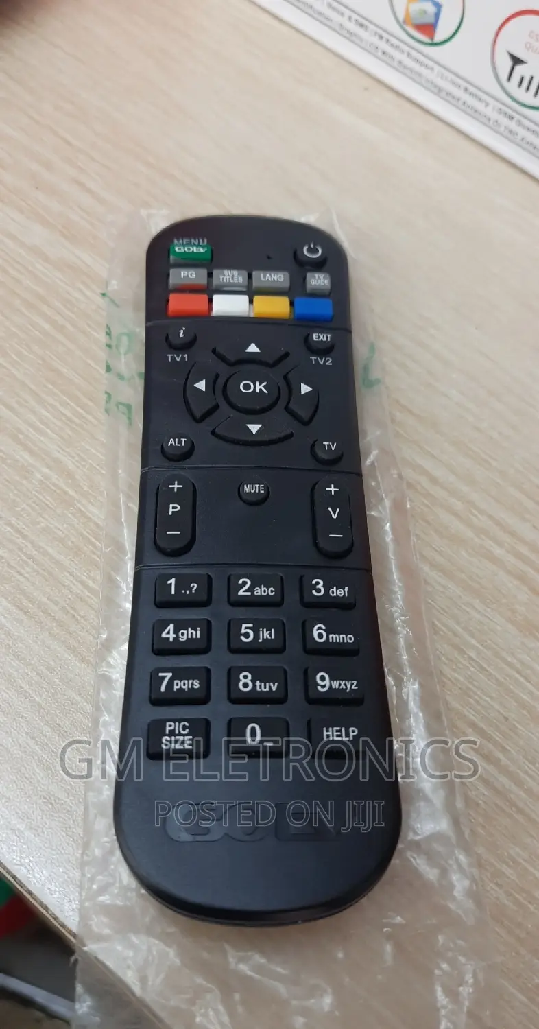 New Model GOTV Decorder Replacement Remote.