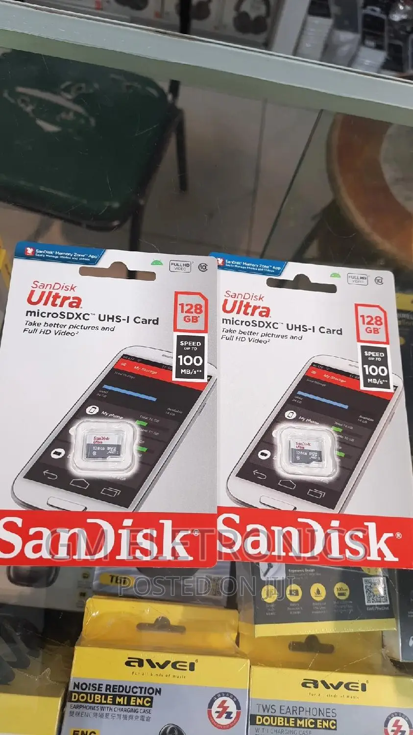 Brand New 128gb Memory Card With Reading Speed Up to 100mb/S