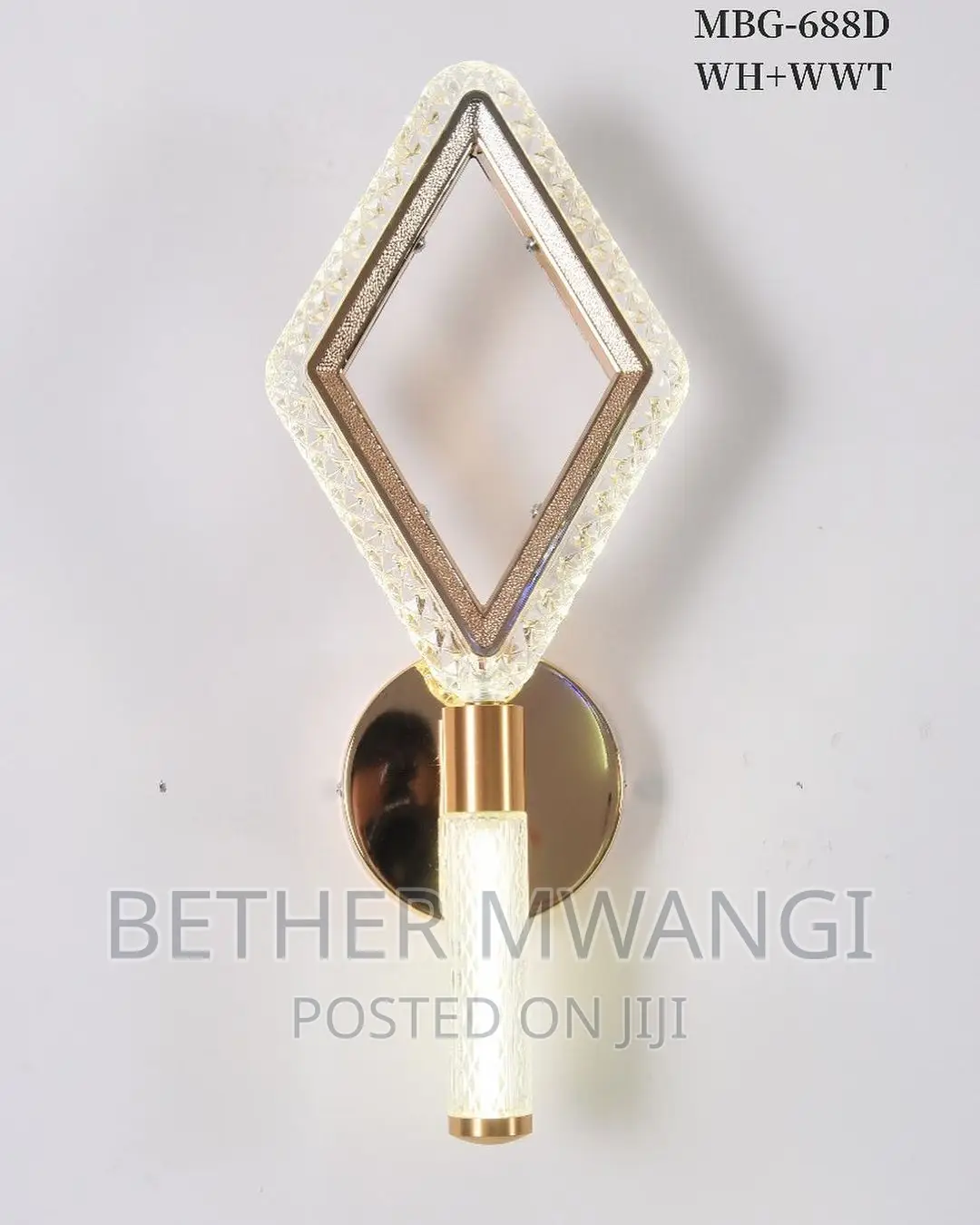 Diamond Led Wall Bracket Available