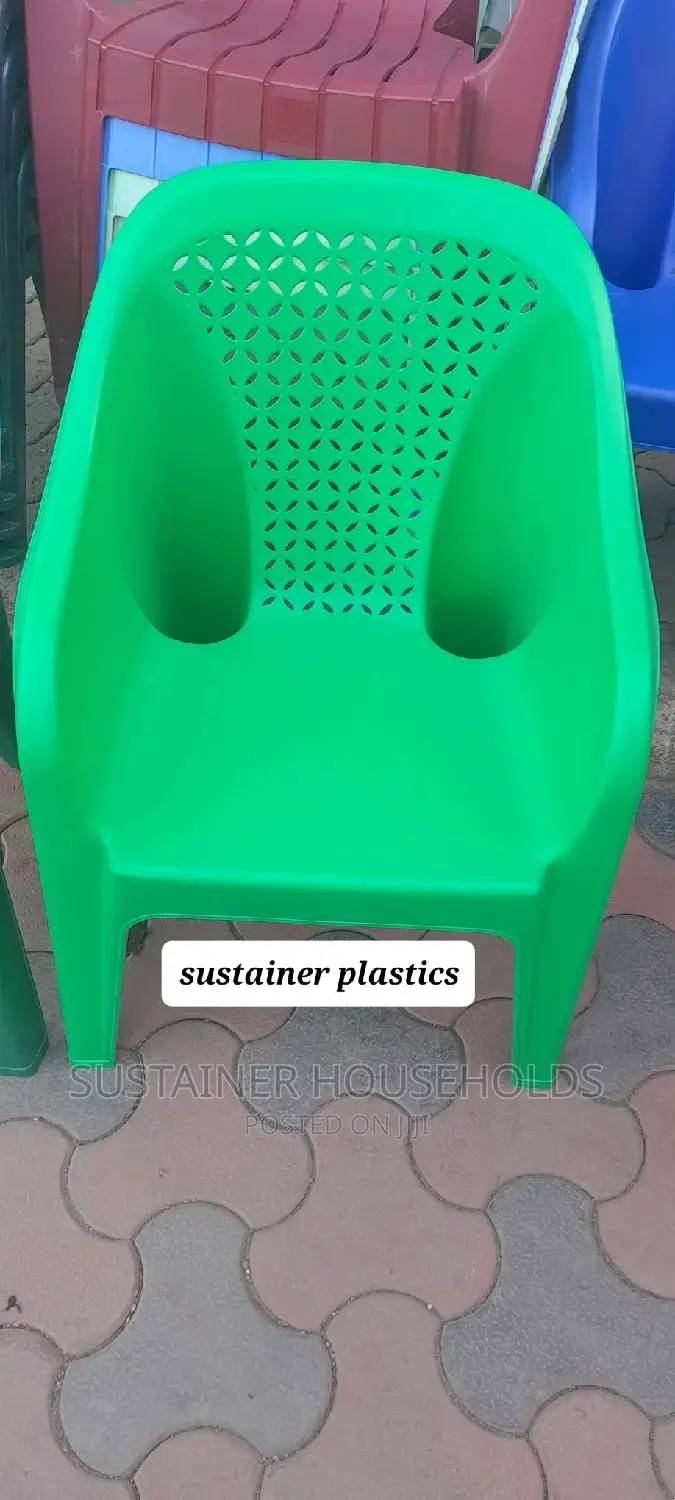 Green Skyplast Plastic Chairs