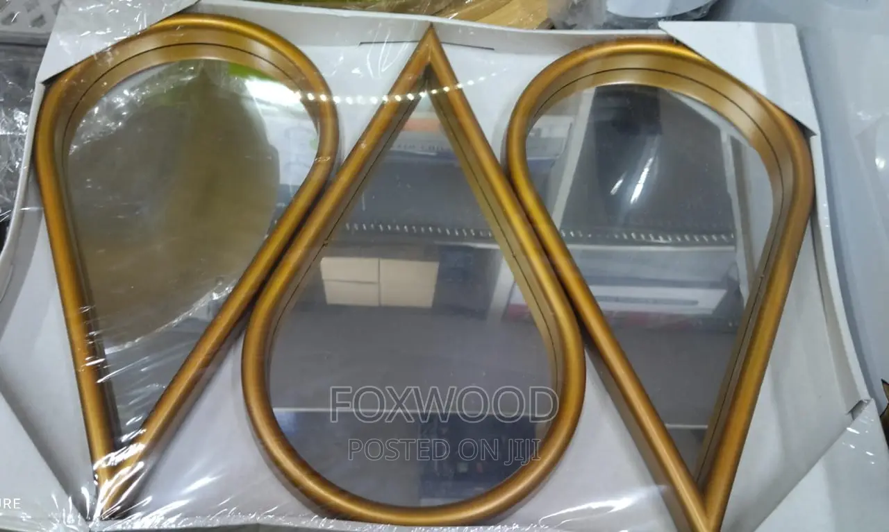 3 in 1 Tear Drop Wall Decorative Mirrors