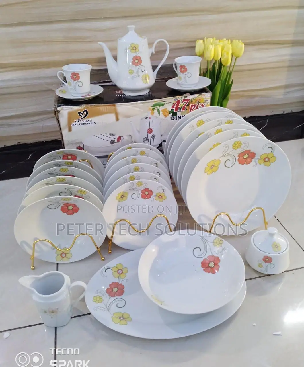 Dinner Set Ceramic 47 Pieces