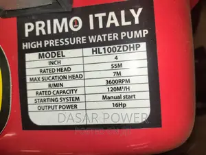 16hp Water Pump 4inch