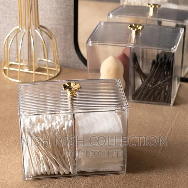 Double Multifunction Makeup Cotton Pad Storage - thumbnail 2