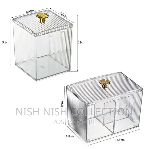 Double Multifunction Makeup Cotton Pad Storage - thumbnail 4