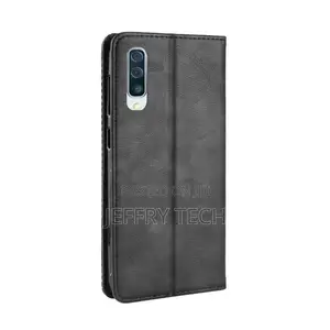 Vintage Leather Flip Cover Case for Samsung Galaxy A50 6.4i