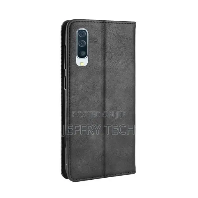 Vintage Leather Flip Cover Case for Samsung Galaxy A50 6.4i