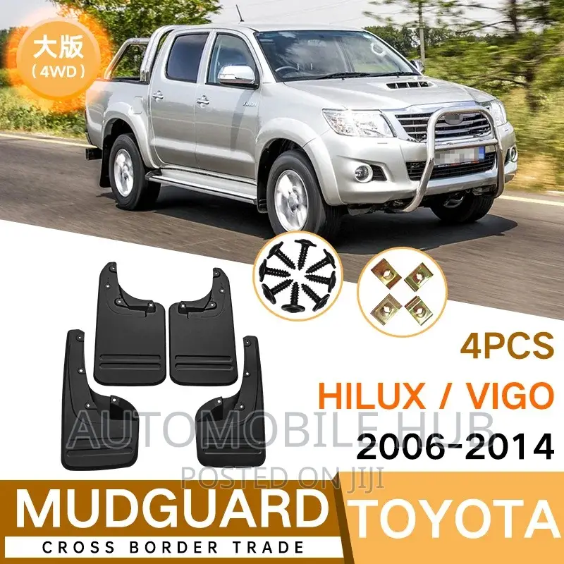 Toyota Hilux Vigo Double Can Mudguards