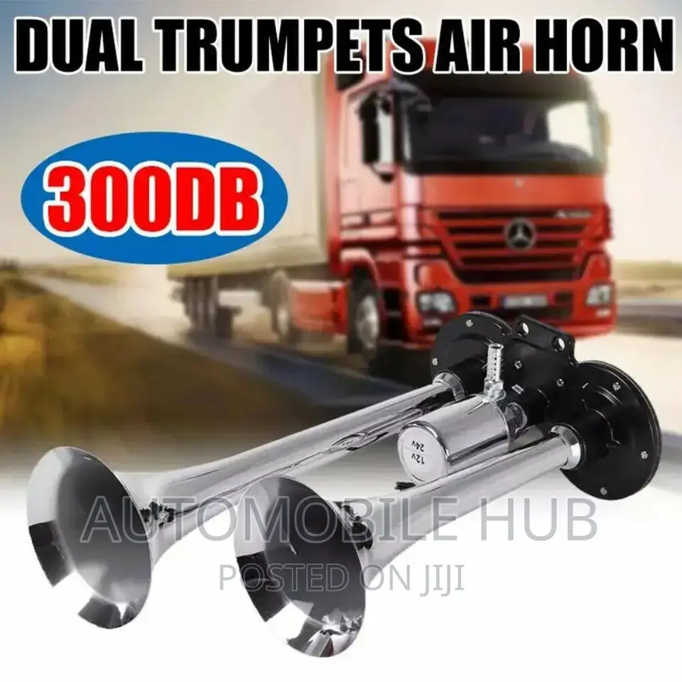 Dual Trumpet Car Air Horn