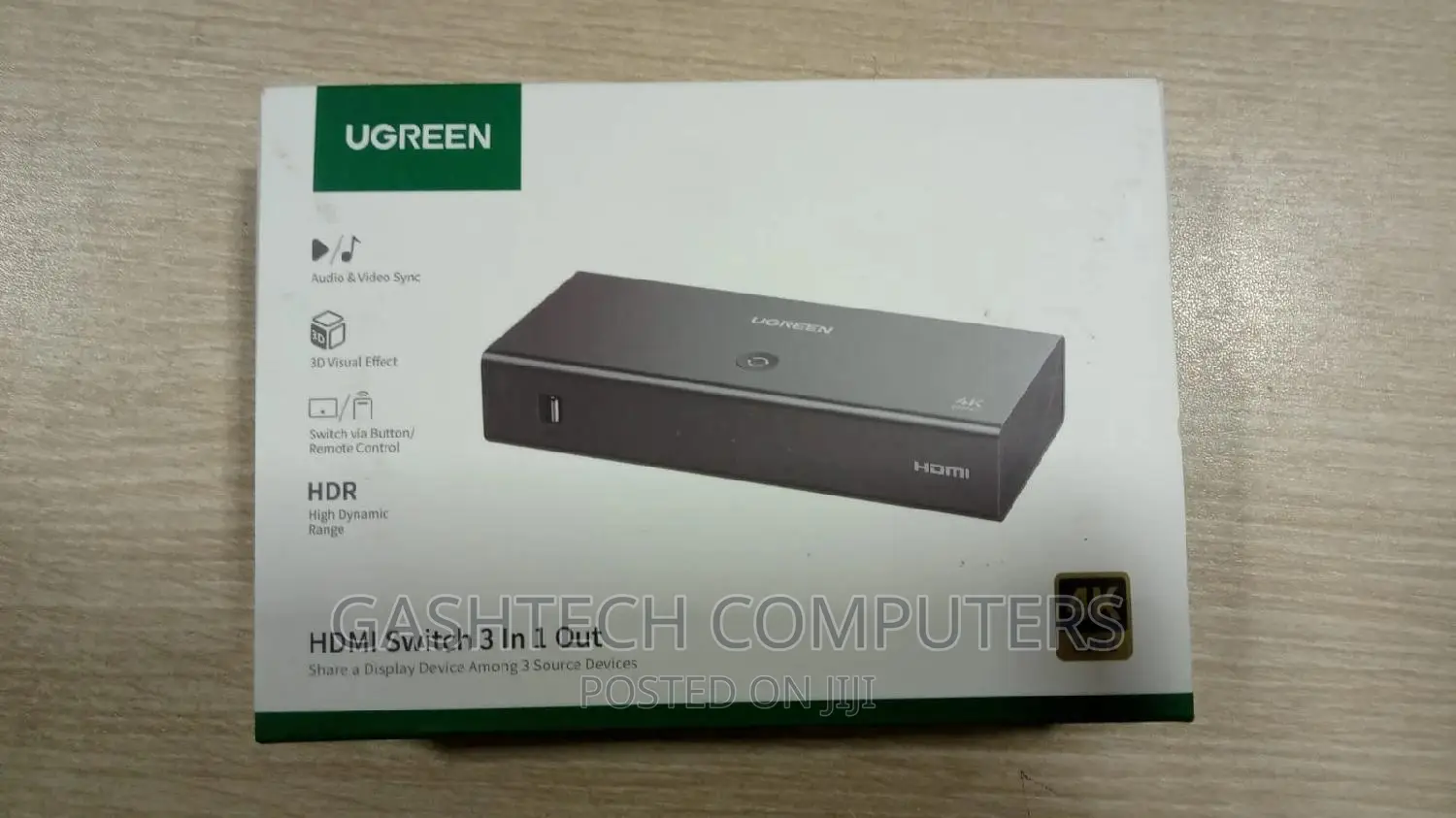 UGREEN HDMI Switch 3 in 1 Out