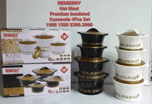 REDBERRY- Premium Range of Plastic Insulated Hotpots