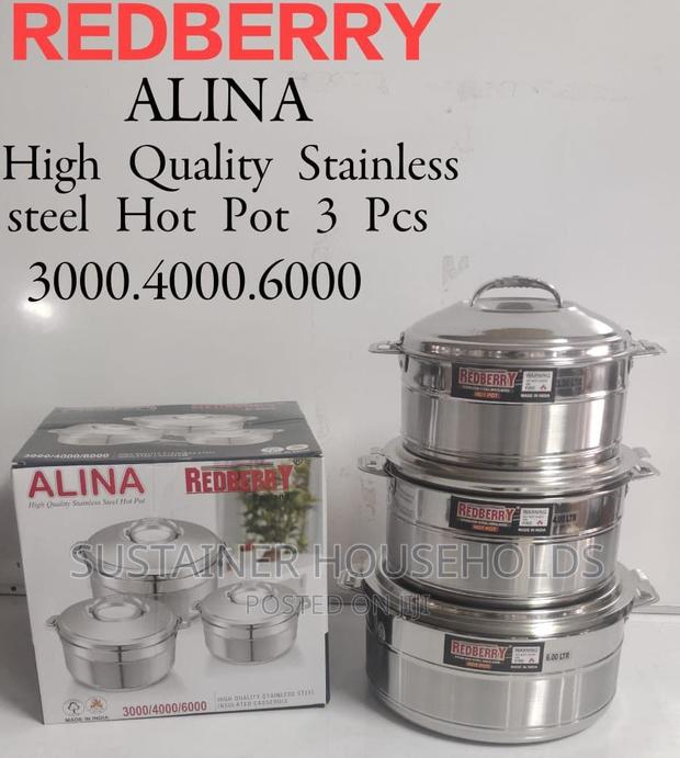 *Redberry Alina* Premium Stainless Steel Insulated Hotpot