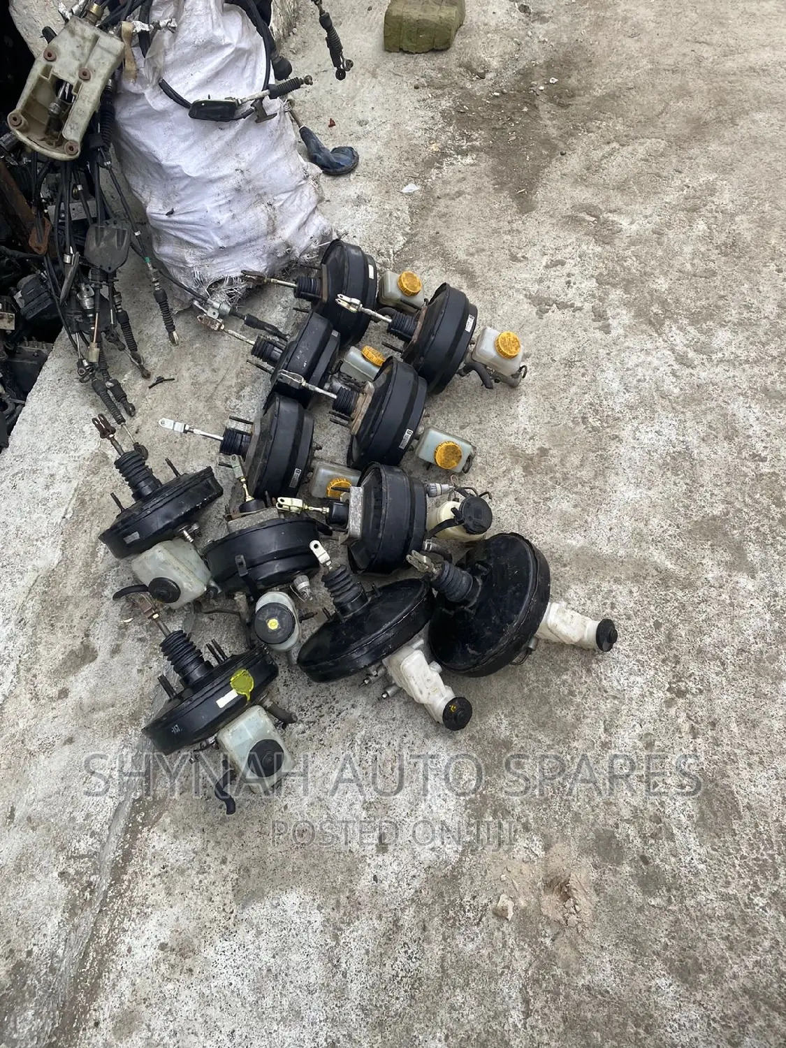Nissan Hardbody Master Cylinder and Booster Complete