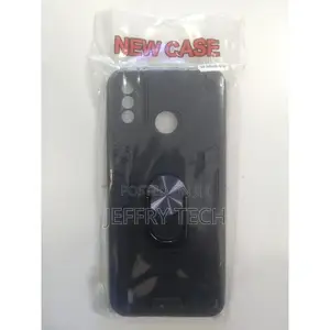 Case for Spark 6 Go Luxury Ring Back Cover Stand Armor Shoc