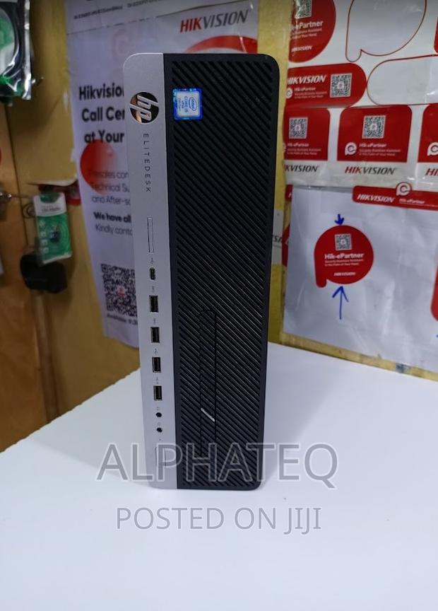 Elitedesk HP 7th GEN Intel Core I5 8GB Ram 500GB CPU Desktop - main view