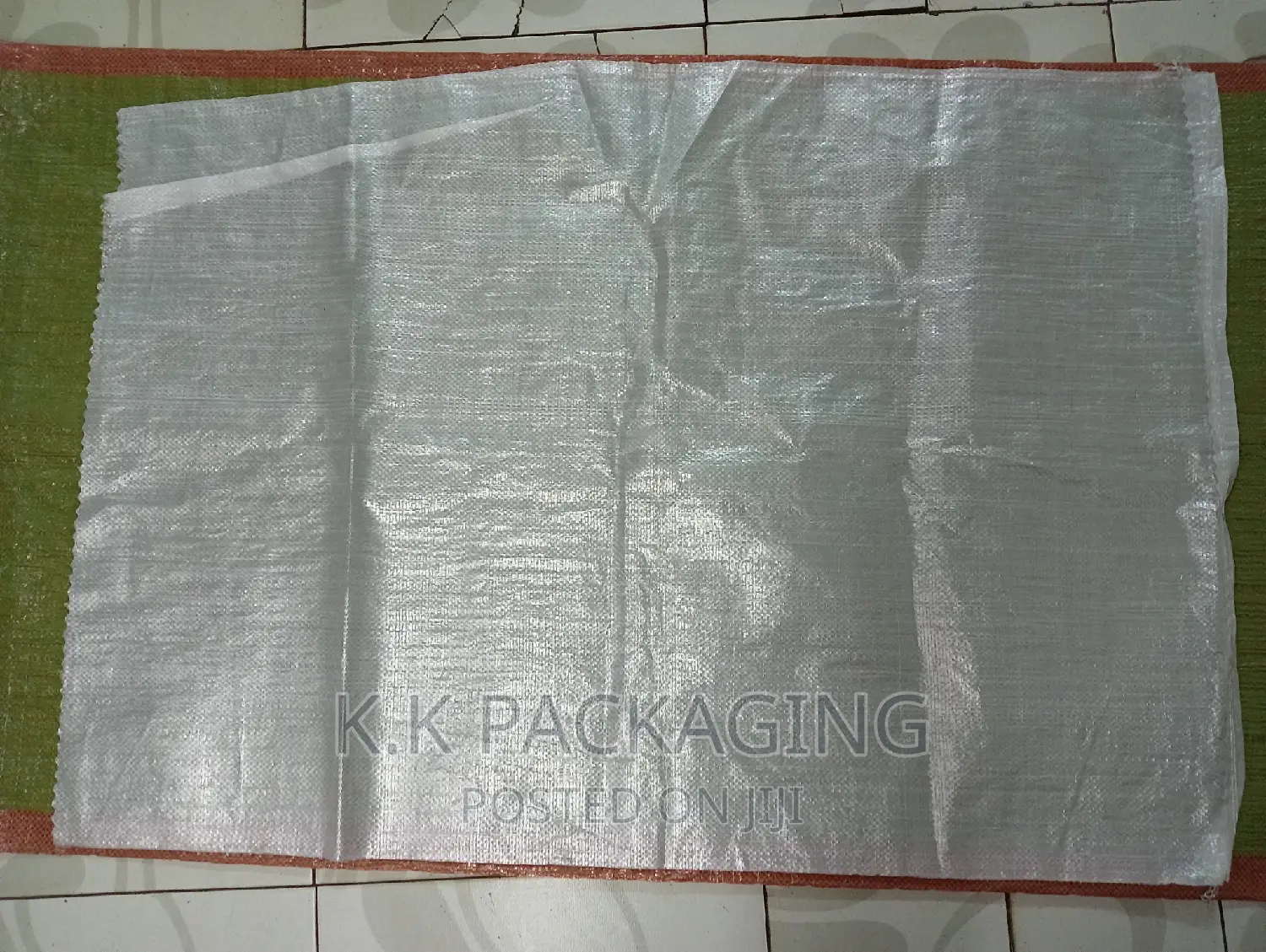 Clear 90kg Sacks