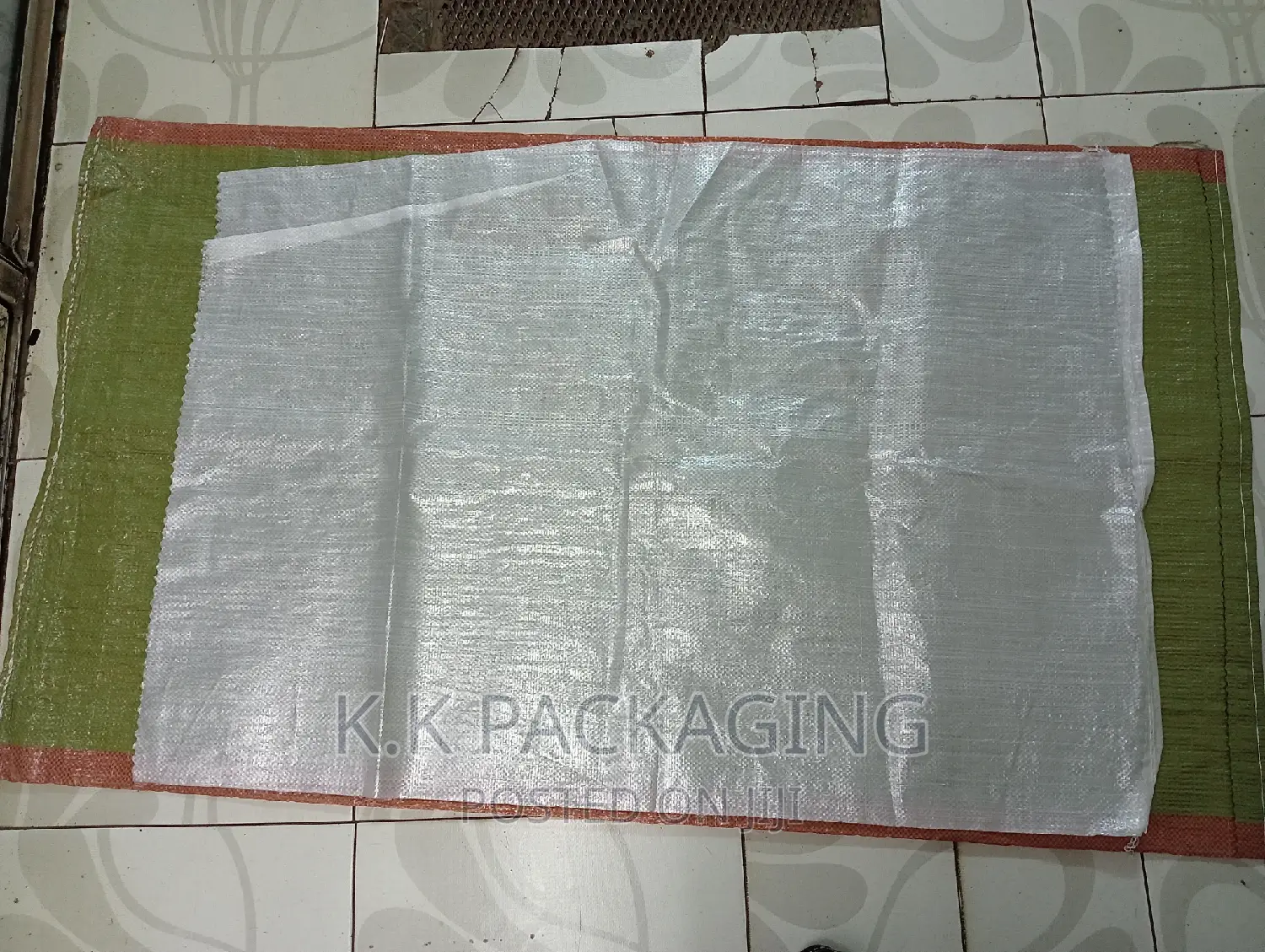 Clear 90kg Sacks