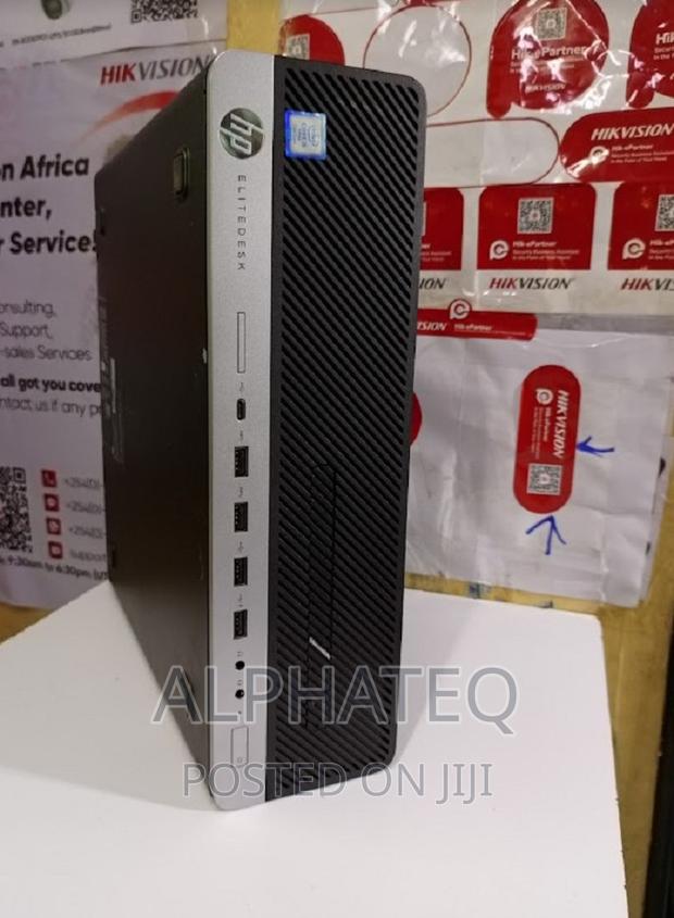 Desktop Computer 4GB 500GB HDD 7th Gen Intel Core I5 HP - main view