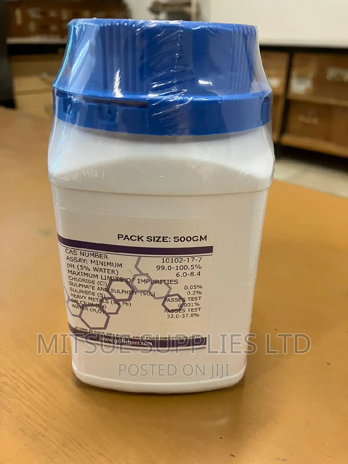 Sodium Thiosulphate Pentahydrate LR 500G