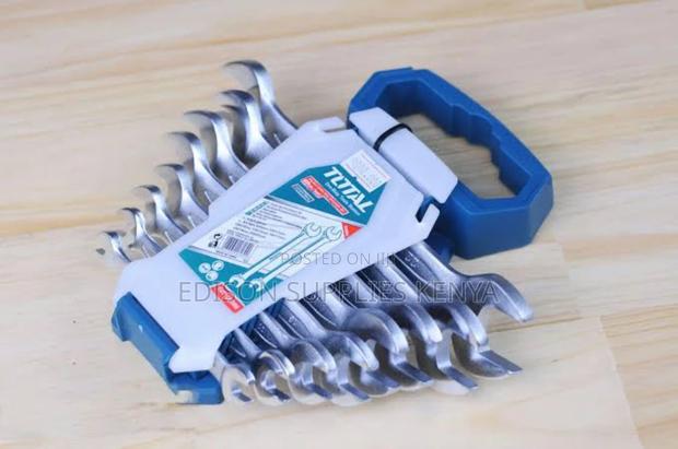Spanner Set Total Double OPEN End Spanner Set 8PCS 6-22mm - thumbnail 3