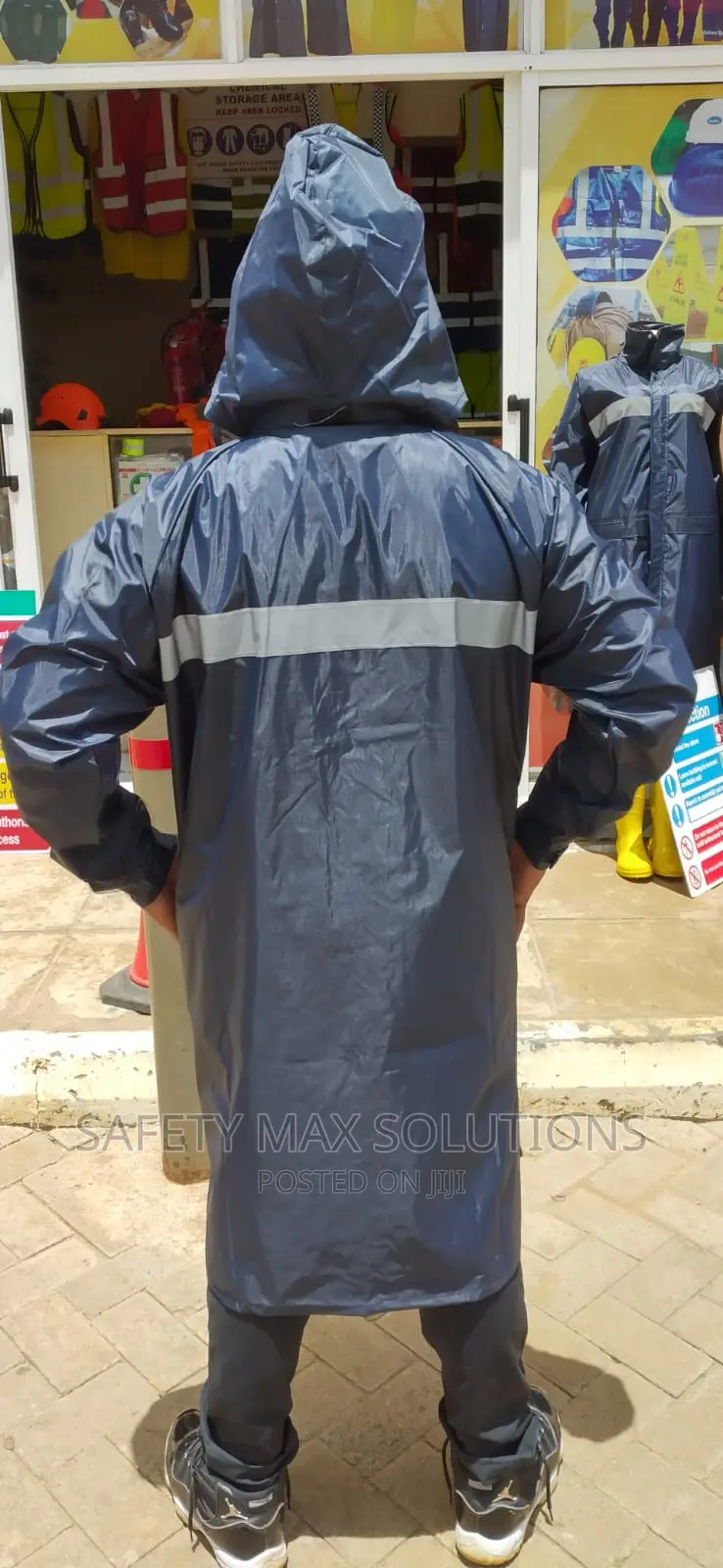 Reflective Rain Coats With Lining
