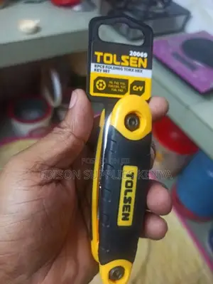 Tolsen Torx Hex Keys Set 8pcs Folding Allen Key