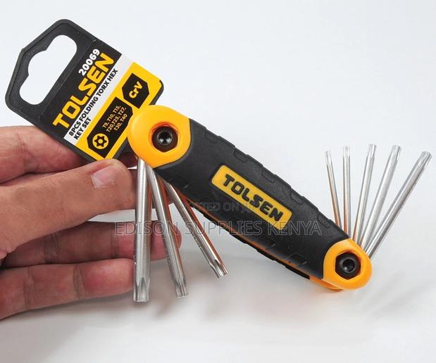 Tolsen Torx Hex Keys Set 8pcs Folding Allen Key - main view