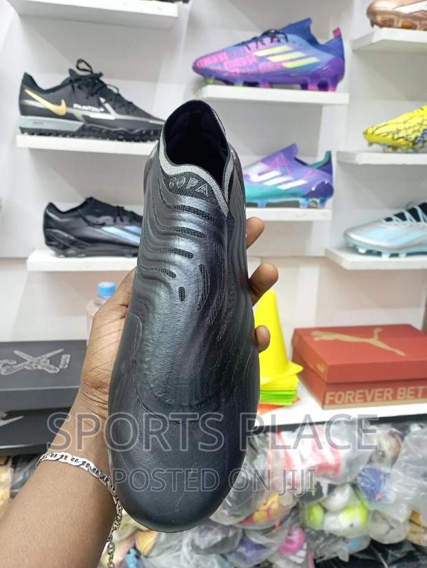 Black Adidas Copa Sense+ Boots - thumbnail 4