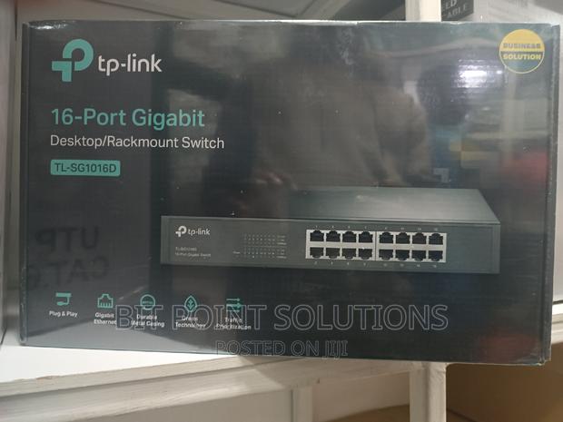 Tplink 16port Sg1016d Gigabit Switch 'tplink Sg1016d 16port.