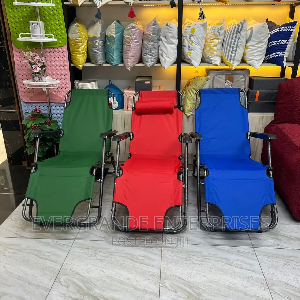 Beach,Lounge Camping Chair 2 in 1