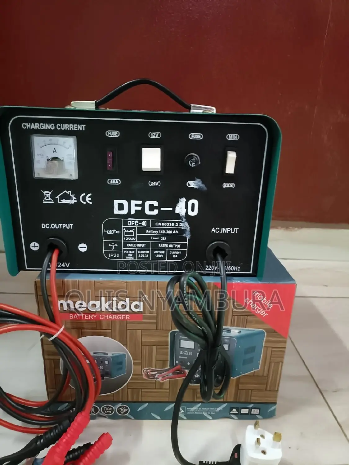 Battery Charger 40ah