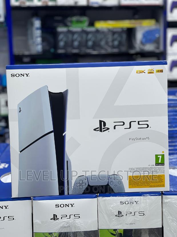 Sony Playstation 5 (Ps5) Slim 1tb Console - Disc Edition - main view