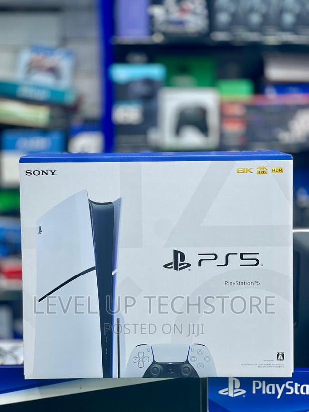 Playstation 5 (Ps5) Slim 1tb Video Game Console Disc Edition - main view