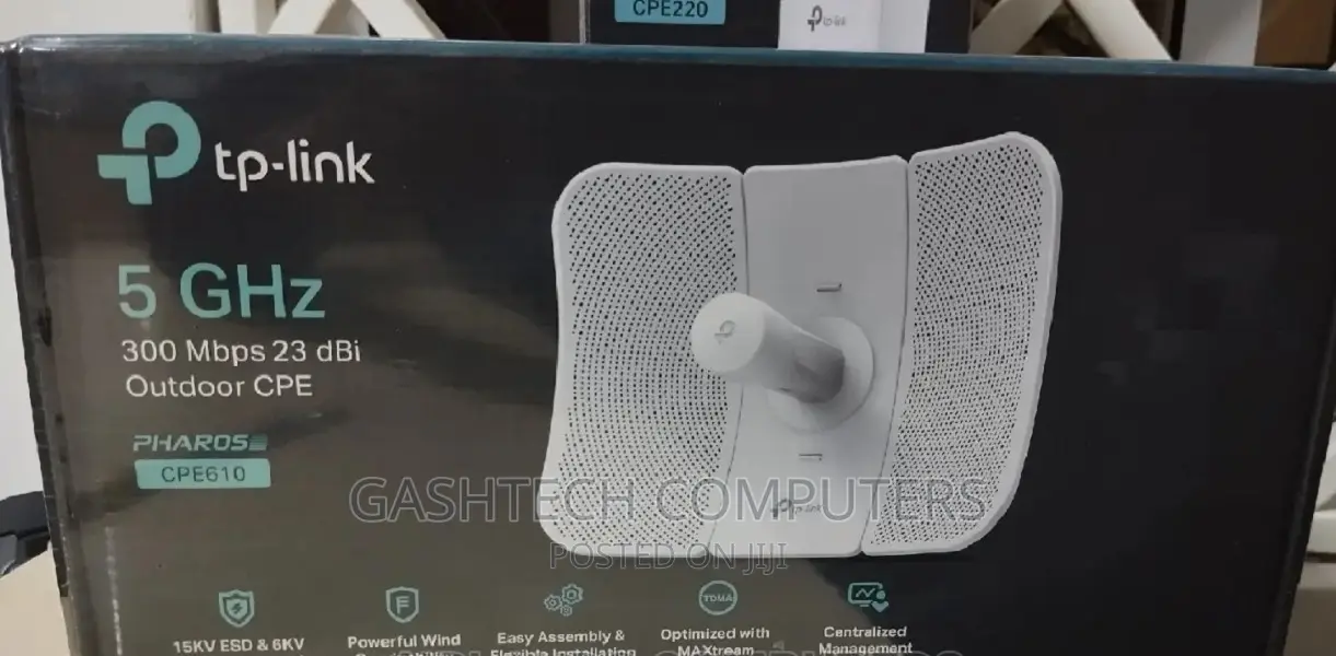 Tp-Link TL CPE610 5ghz 300mbps 23dbi Outdoor CPE