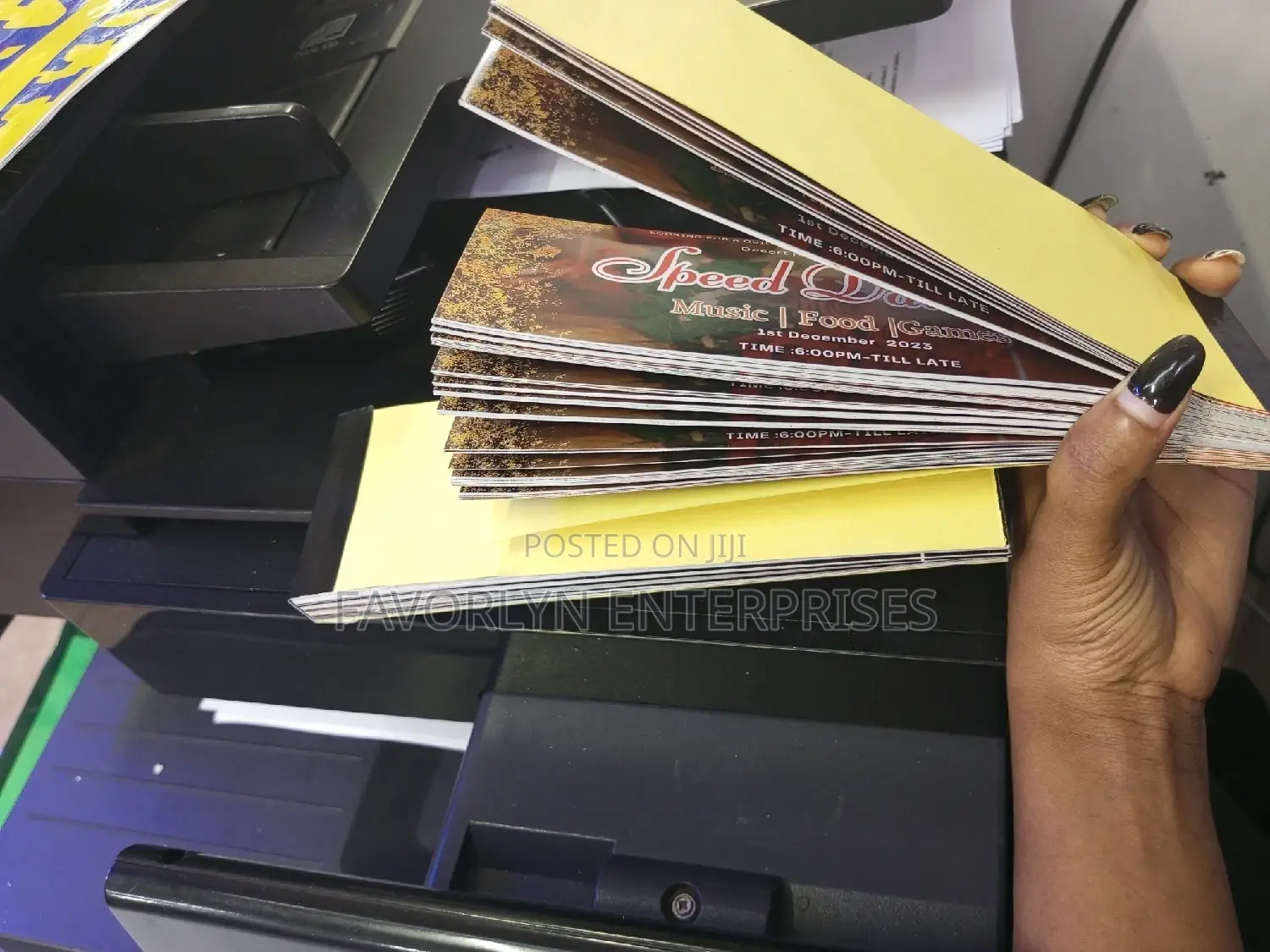 Executive Raffle Tickets Printing