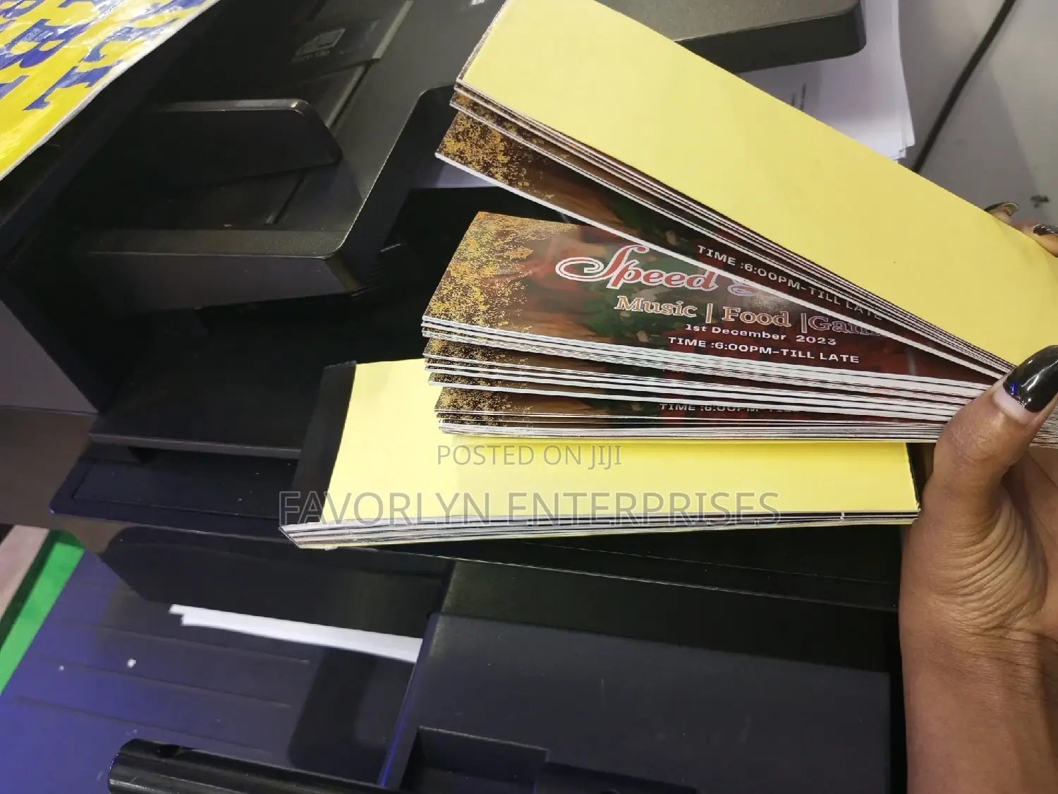 Executive Raffle Tickets Printing
