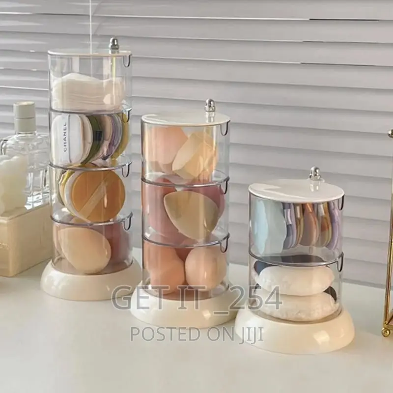 *Rotary Organizer Cosmetics Storage Box Jewelry Organizer
