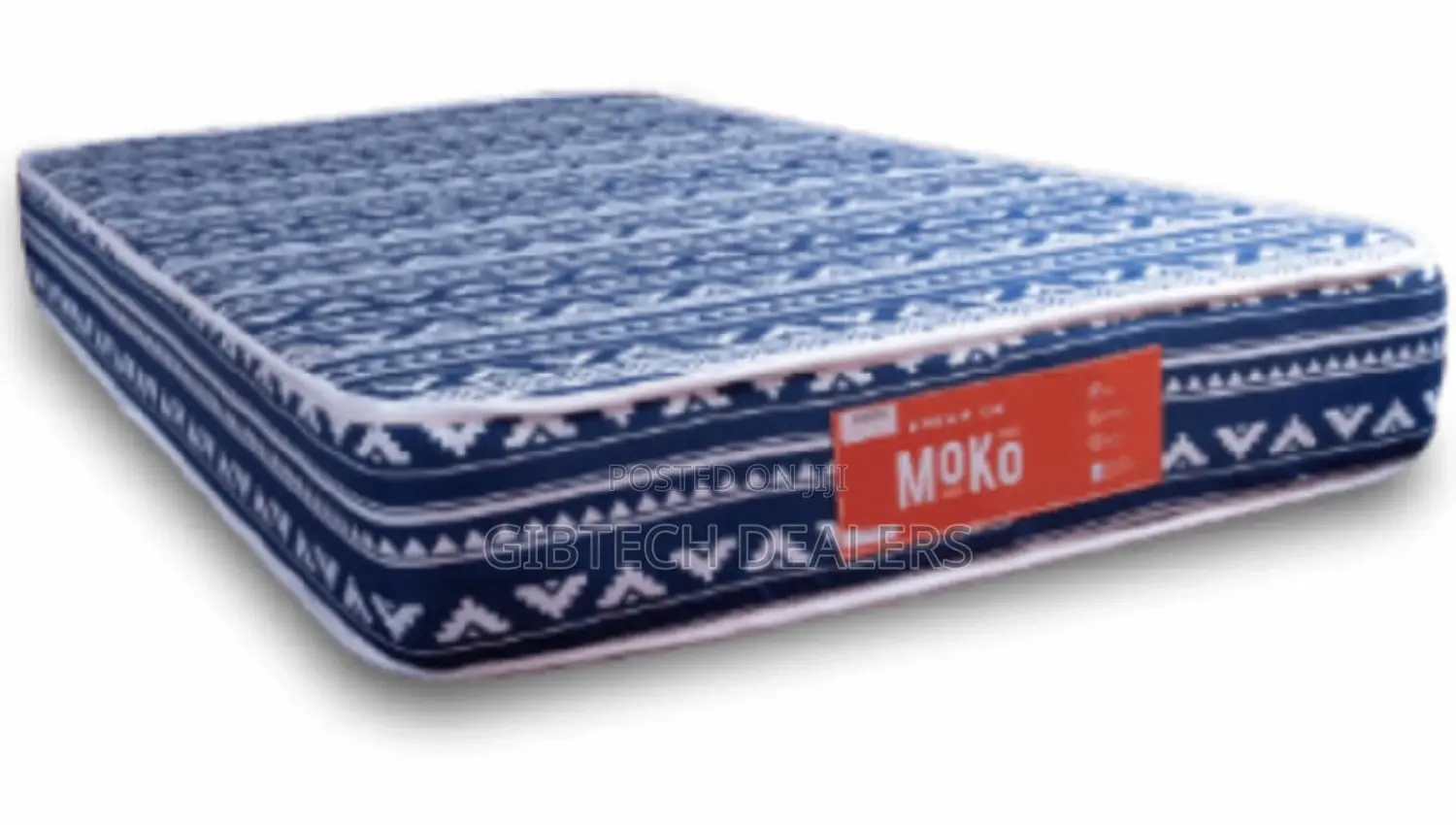 6*6*8" Plain High Density Mattress