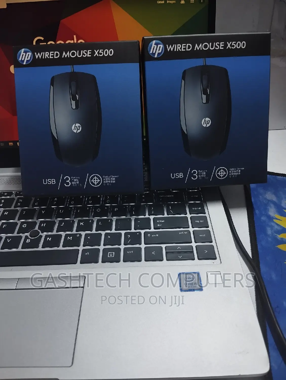 HP Wired Mouse X500