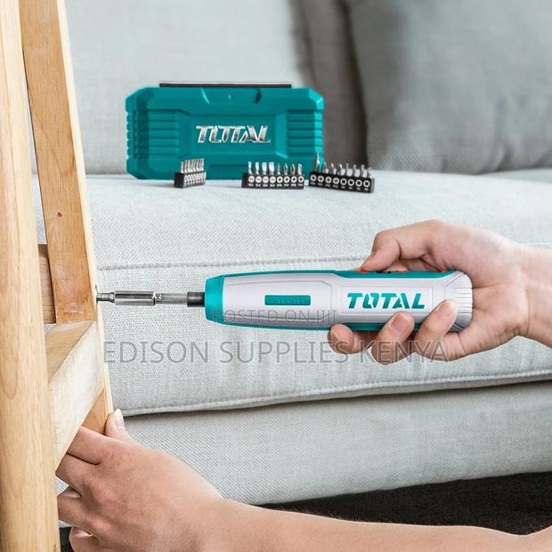 Cordless Screwdriver 42pcs Set Total Cordless Screwdriver - thumbnail 3
