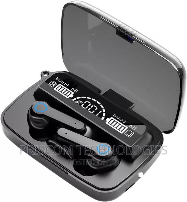 M19 Wireless Bluetooth Earbuds, Full Touch Control Headphone - thumbnail 3