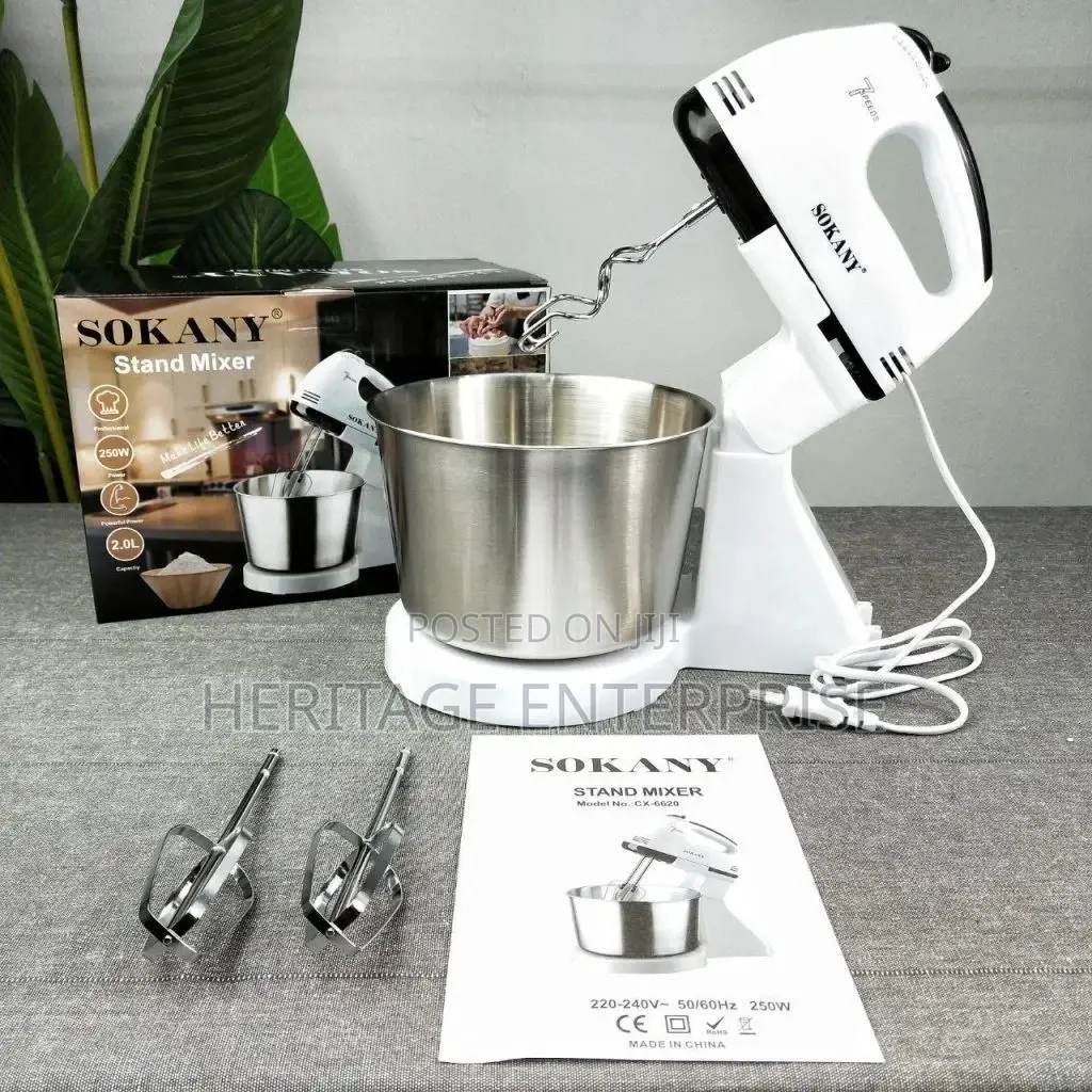 Stand Mixer, With a Bowl Sokany Stand Mixer.