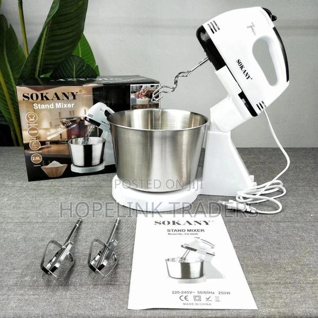 Stand Mixer, With a Bowl Sokany Stand Mixer.