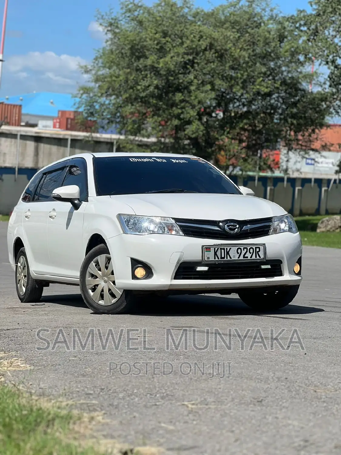 Toyota Corolla Fielder 2015 White