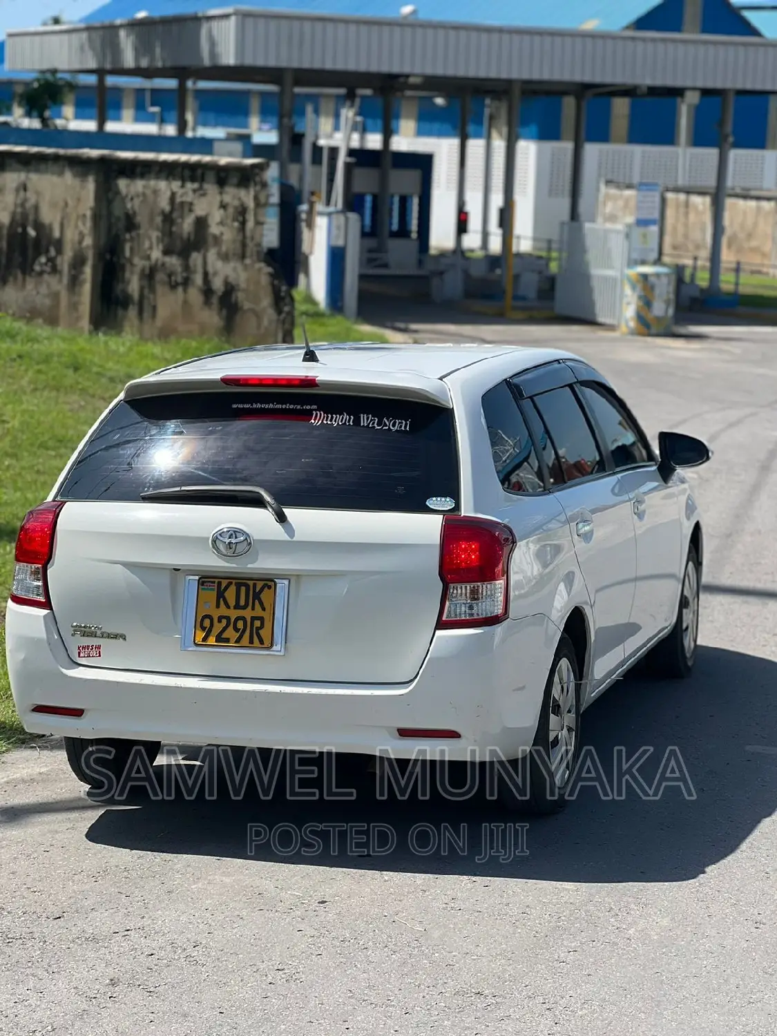 Toyota Corolla Fielder 2015 White